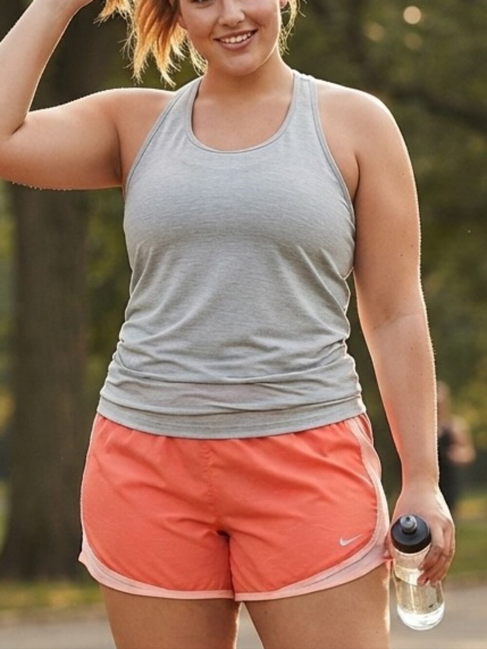 Nike Women's 3XL Coral/Pink Running Shorts